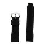 Maxbell Silicone Watch Bands Soft Rubber Replacement Watch Strap Waterproof 24mm