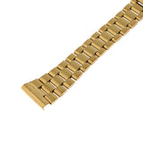 Maxbell Men Gold Stainless Steel Watch Band Strap Metal Replacement Bracelet 12mm