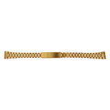 Maxbell Men Gold Stainless Steel Watch Band Strap Metal Replacement Bracelet 12mm