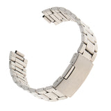 Maxbell Men Women Quick Release Stainless Steel Watch Band Bracelet Wristband 22mm