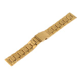 Maxbell Men Gold Stainless Steel Watch Band Strap Metal Replacement Bracelet 20mm