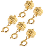 Maxbell Strong Locking Magnetic Jewelry Clasps Lobster Clasp Converter 10mm Gold