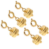 Maxbell Strong Locking Magnetic Jewelry Clasps Lobster Clasp Converter 10mm Gold