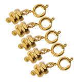 Maxbell Strong Locking Magnetic Jewelry Clasps Lobster Clasp Converter 7mm Gold