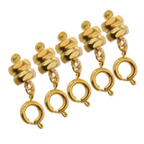 Maxbell Strong Locking Magnetic Jewelry Clasps Lobster Clasp Converter 7mm Gold