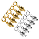 Maxbell Fashion Strong Magnetic Jewelry Clasps Lobster Clasp Converter 7mm Gold