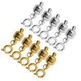 Maxbell Fashion Strong Magnetic Jewelry Clasps Lobster Clasp Converter 7mm Gold