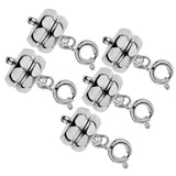 Maxbell Strong Locking Magnetic Jewelry Clasps Lobster Clasp Converter 10mm Silver