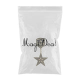Maxbell Vintage Alloy Metal Star Mini Medal Small Pin Badge Brooch Antique Bronze
