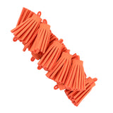 Maxbell 12 Pieces Velvet Tassel Charms Pendants Jewelry Bags Key DIY Orange