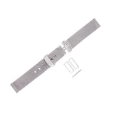 Maxbell 20mm Stainless Steel Bracelet Wrist Watch Band Strap Safety Clasp Silver