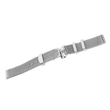 Maxbell 20mm Stainless Steel Bracelet Wrist Watch Band Strap Safety Clasp Silver