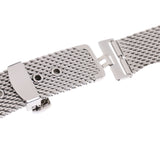 Maxbell 20mm Stainless Steel Bracelet Wrist Watch Band Strap Safety Clasp Silver