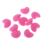 Maxbell 10 Pieces Baby Teether Silicon Teething Chew Jewelry DIY Necklace Pink