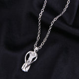 Maxbell Fashion Loving Mother and Child Pendant Chain Necklace Jewelry Gift