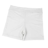 Maxbell Women Elastic Spandex Gym Dancing Running Skinny Shorts Hot Pants XXL white