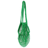 Maxbell Reusable Mesh Cotton Net String Organizer Shopping Shoulderbag Green