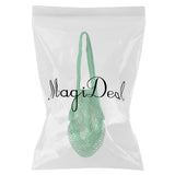Maxbell Reusable Mesh Cotton Net String Organizer Shopping Shoulderbag Green