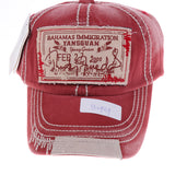 Maxbell baseball cap cotton sun hat Wine Red