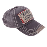 Maxbell baseball cap cotton sun hat gray