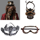 Maxbell Men Masquerade Mask Greek Roman Party Mask Mardi Gras Halloween Mask Style 1