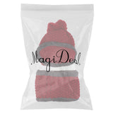 Maxbell Women Winter Knitted Protection Ear cap Rider Beanie Hat  Red