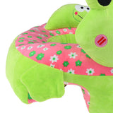 Maxbell Cotton Baby Support Seat Soft Chair Car Cushion Plush Seat Green Frog