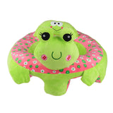 Maxbell Cotton Baby Support Seat Soft Chair Car Cushion Plush Seat Green Frog