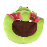 Maxbell Cotton Baby Support Seat Soft Chair Car Cushion Plush Seat Green Frog