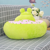 Maxbell Cotton Baby Support Seat Soft Chair Car Cushion Plush Seat Green Frog