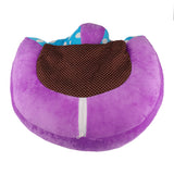 Maxbell Cotton Baby Support Seat Soft Chair Car Cushion Plush Seat Purple Monkey