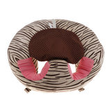 Maxbell Infant Baby Support Seat Learn sit Soft Chair Cushion Sofa Plush Toy Style 1-Leopard