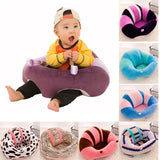 Maxbell Infant Baby Support Seat Learn sit Soft Chair Cushion Sofa Plush Toy Style 1-Pink