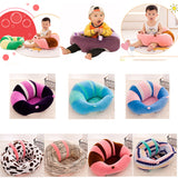 Maxbell Infant Baby Support Seat Learn sit Soft Chair Cushion Sofa Plush Toy Style 1-Pink