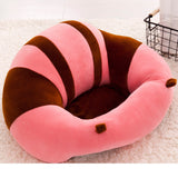 Maxbell Infant Baby Support Seat Learn sit Soft Chair Cushion Sofa Plush Toy Style 1-Pink