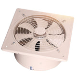 Maxbell 8inch Kitchen Toilet Exhaust Fan Window Air Ventilation Blower Booster White