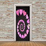 Maxbell 3D Valentine's Day Series Stickers Door Wall Fridge Decals Mural Art Decor U