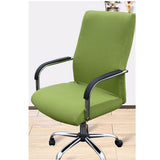 Maxbell Chair Cover Armchair Seat Swivel Chair Slipcover for Home Office Green S