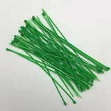 Maxbell 100pcs Self-locking Nylon Cable Tie Plastic Cord Zip Wire Kit 4x250mm Green