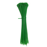 Maxbell 100pcs Self-locking Nylon Cable Tie Plastic Cord Zip Wire Kit 4x250mm Green