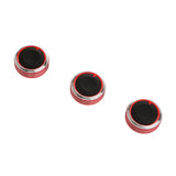 Maxbell 3x AC Heater Panel Control Knob for Nissan Venucia T70 Qashqai X-Trail Red