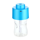 Maxbell Night Light Car USB Water Bottle Caps Humidifier Air Diffuser Blue