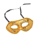 Maxbell Venetian Masquerade Fancy Dress Ball Eye Mask Party Halloween Costume Yellow