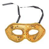 Maxbell Venetian Masquerade Fancy Dress Ball Eye Mask Party Halloween Costume Yellow