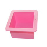 Maxbell Square Soap Silicone Mould DIY Handmade Soap Making Mould TrayTool