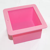 Maxbell Square Soap Silicone Mould DIY Handmade Soap Making Mould TrayTool