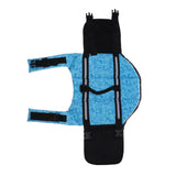 Maxbell Pet Dog Puppy Preservers Reflective Safety Swimming Vests Life Jacket Blue L