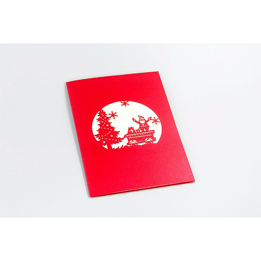 Maxbell 3D Pop Up Invitation Greeting Card Valentine Anniversary Christmas Eve