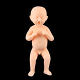 Maxbell 3.54'' Reborn Baby Boy Dolls Realistic Mini Lifelike Full Body Newborn Doll