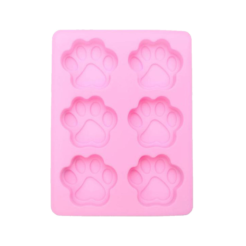 Maxbell Cat Paws Ice Cube Tray Freeze Jelly Pudding Cake Chocolate Mold Maker Tool